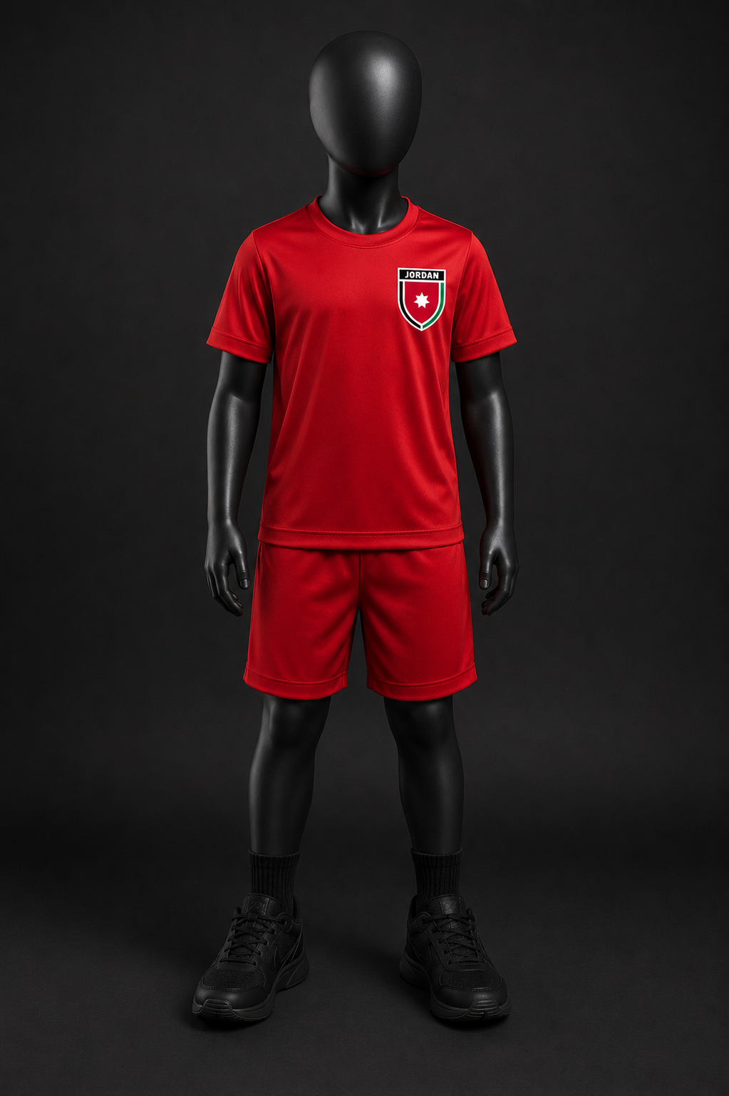 Kids Jordan Red Jersey Set 🇯🇴
